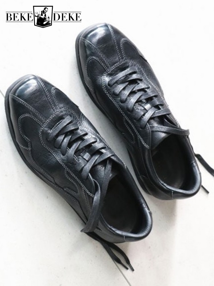 Crossfit Hard - Retro Handmade Horsehide Cross Tied Hard