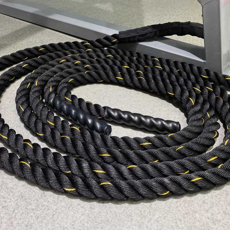 9M/12M/15M Fitness Battle Rope - مراجعة Crossfit No Equipment وسعره