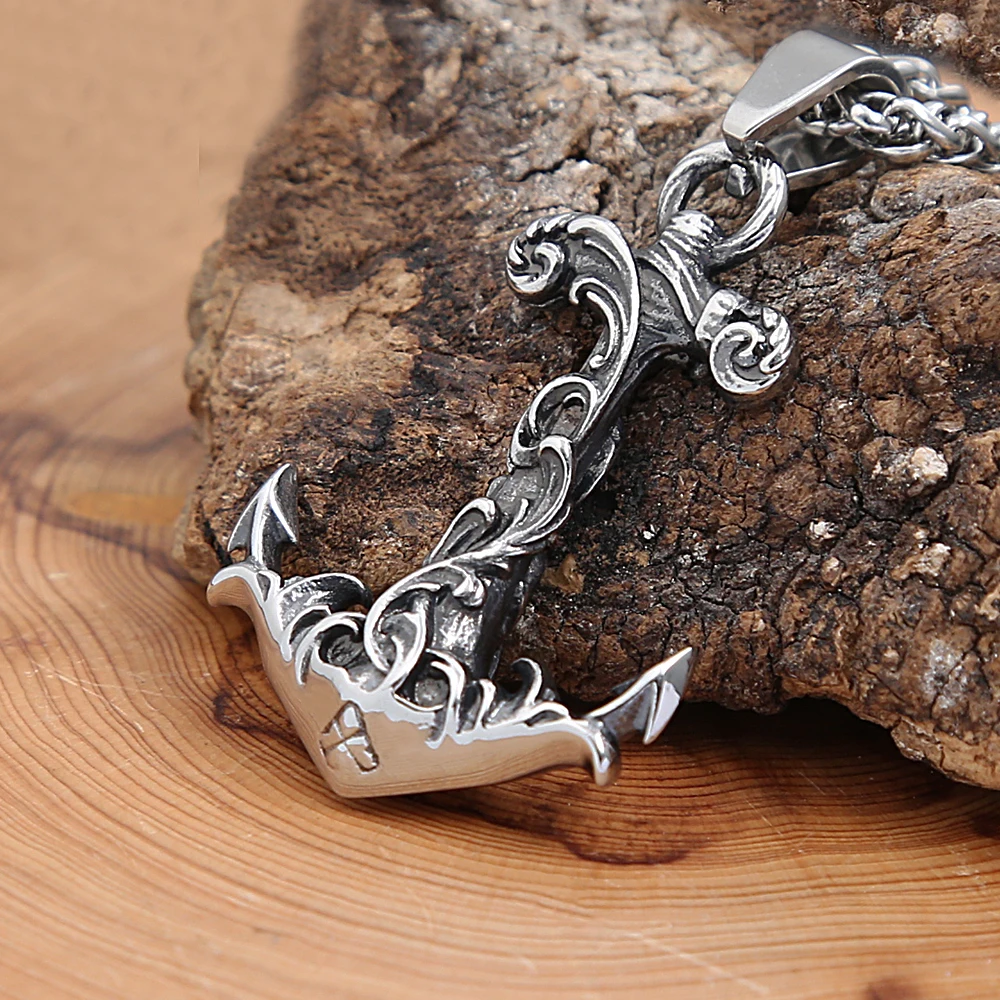 Punk Vintage Stainless Steel A - مراجعة Battle Rope Anchor وسعره