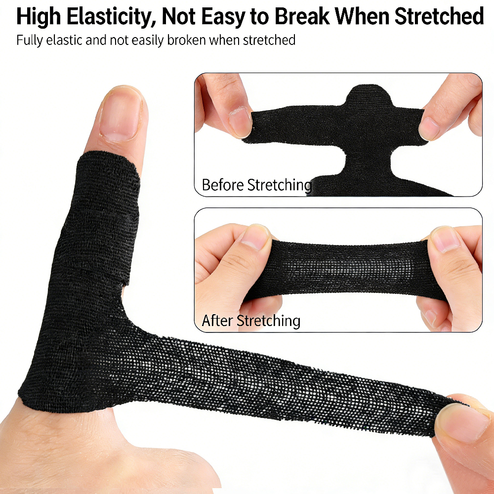 10PCS Kinesiology Tape for Fin - مراجعة Finger Tape Athletic وسعره