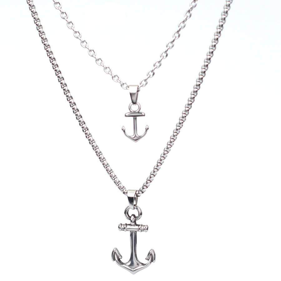 Hiphop Anchor Necklace For Men - مراجعة Battle Rope Anchor وسعره