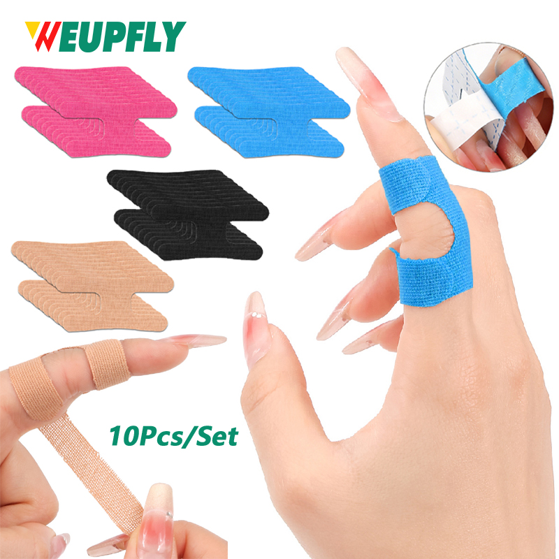 10PCS Kinesiology Tape for Fin - مراجعة Finger Tape Athletic وسعره