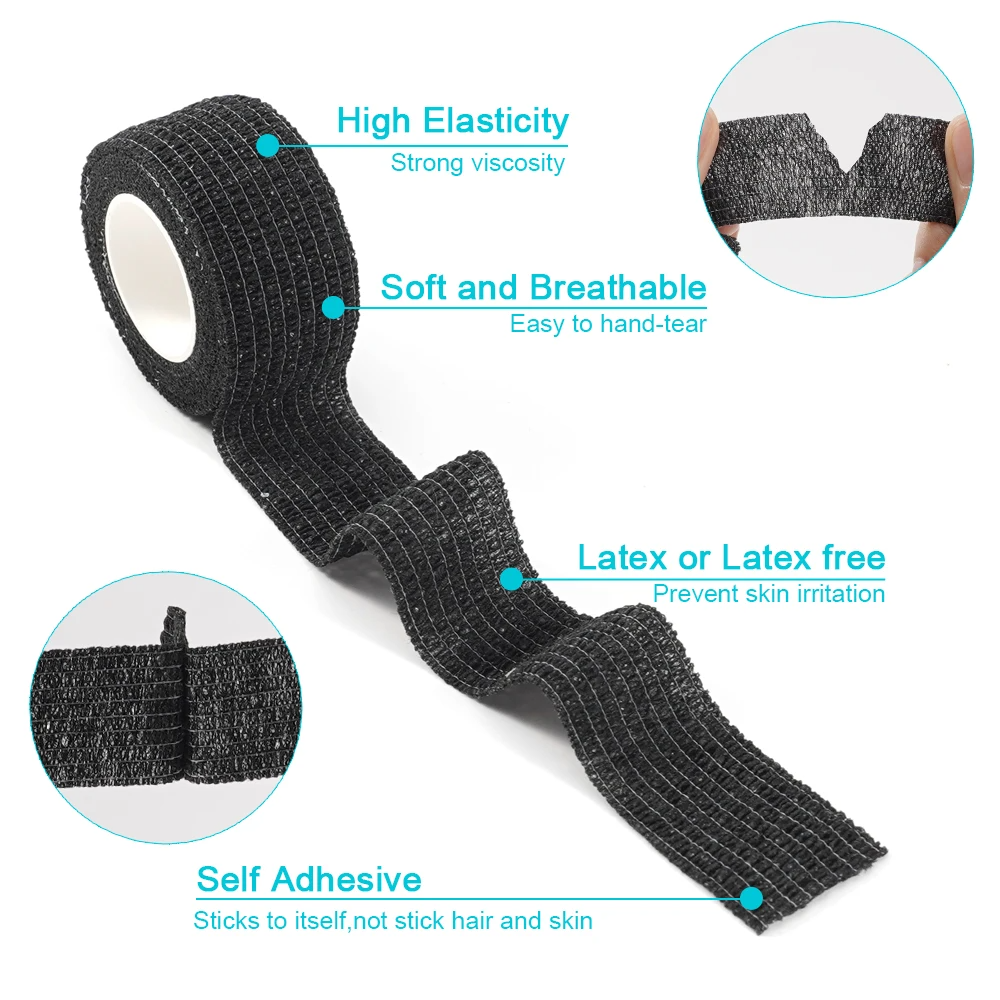 10 Rolls Athletic Wrap Tape Se - مراجعة Finger Tape Athletic وسعره