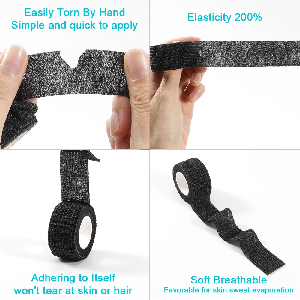 10 Rolls Athletic Wrap Tape Se - مراجعة Finger Tape Athletic وسعره