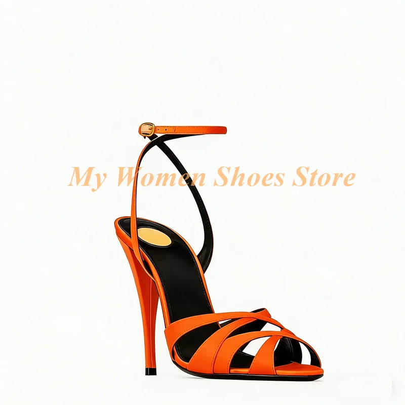 Cross Strap Open Toe Sandals A - مراجعة Crossfit Outfit وسعره