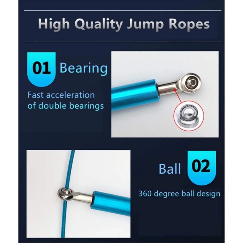 New Fitness Jump Ropes Crossfi - مراجعة Crossfit No Equipment وسعره
