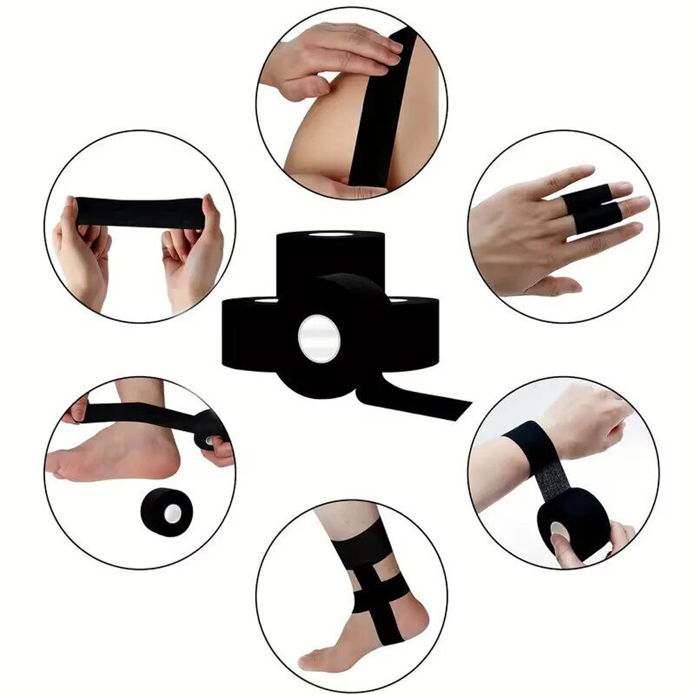 3Rolls White Sports Athletic B - مراجعة Finger Tape Athletic وسعره