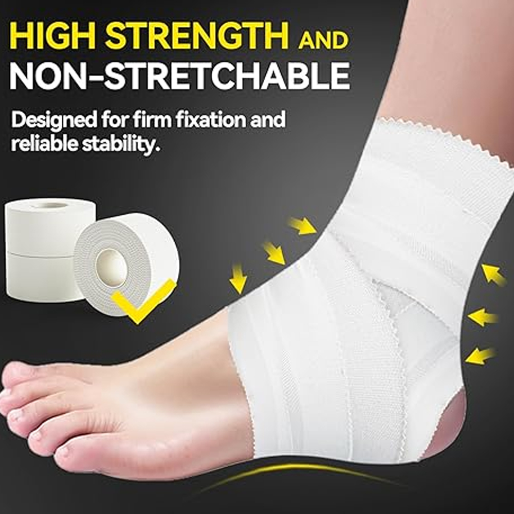 3Rolls White Sports Athletic B - مراجعة Finger Tape Athletic وسعره