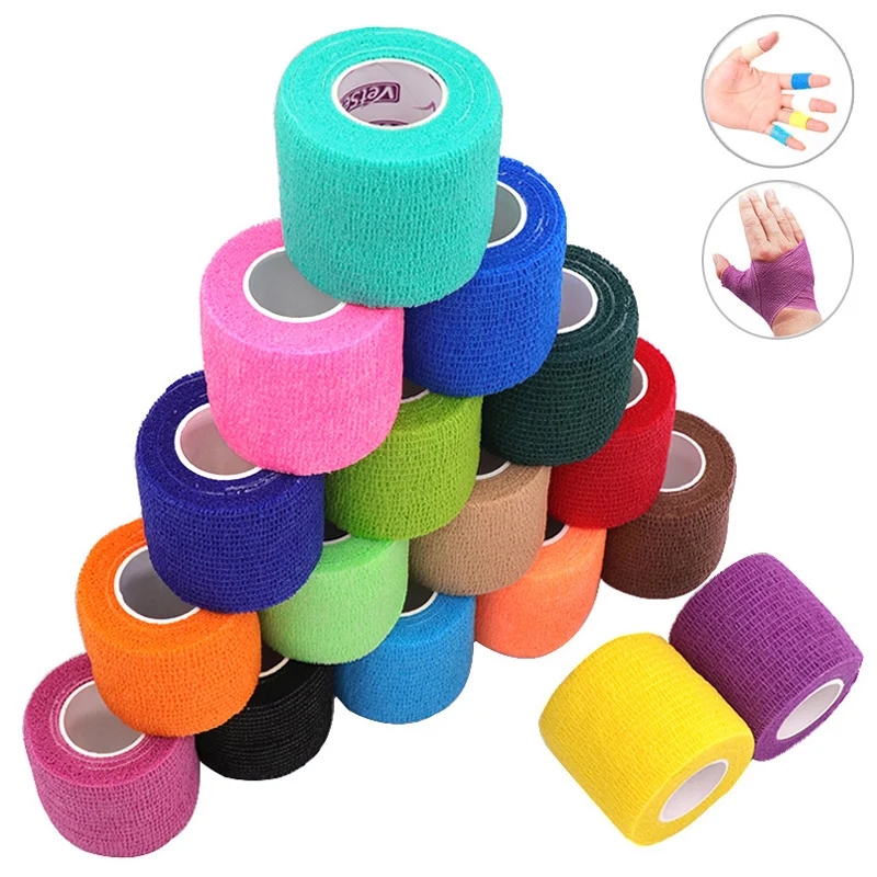 Black Athletic Wrap Tape Self  - مراجعة Finger Tape Athletic وسعره