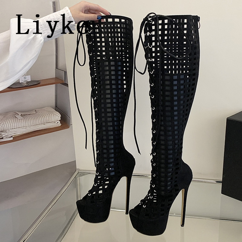 Liyke Fashion Hollow Out Cross - مراجعة Crossfit Outfit وسعره
