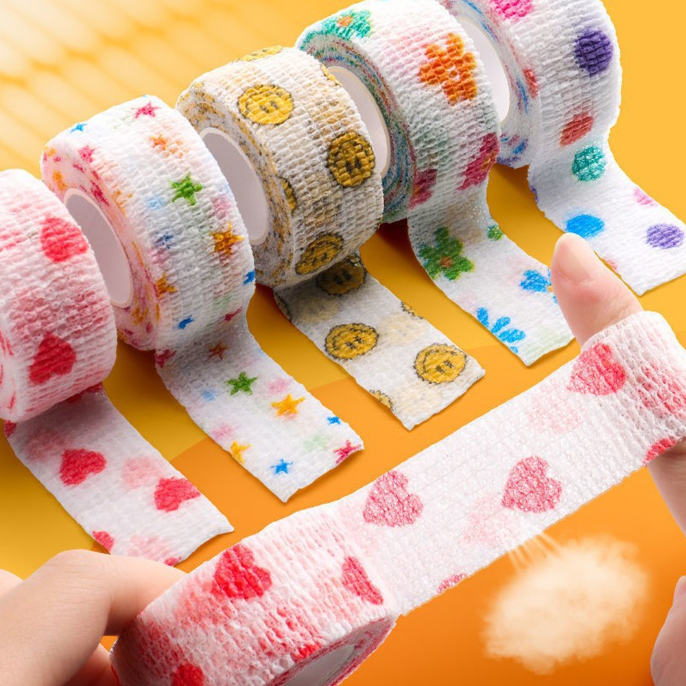 5Pcs/Lot 2.5cm Wide Colorful A - مراجعة Finger Tape Athletic وسعره