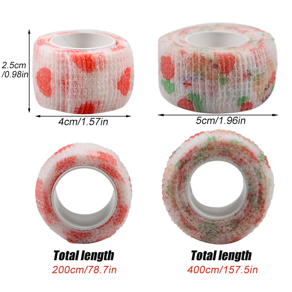 5Pcs/Lot 2.5cm Wide Colorful A - مراجعة Finger Tape Athletic وسعره