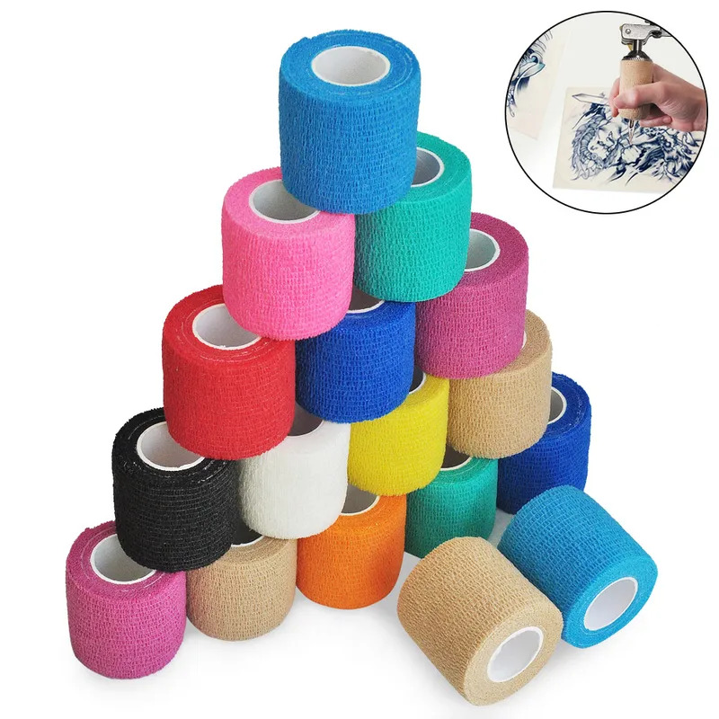 6/12pcs Colorful Sport Self Ad - مراجعة Finger Tape Athletic وسعره