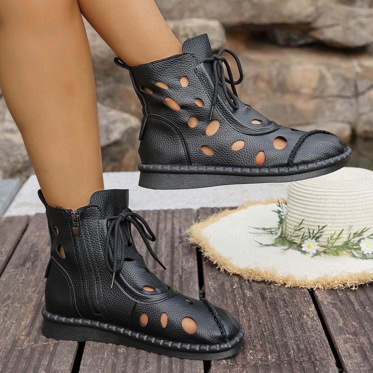 Vintage Breathable Hollowed Ou - مراجعة Crossfit Outfit وسعره