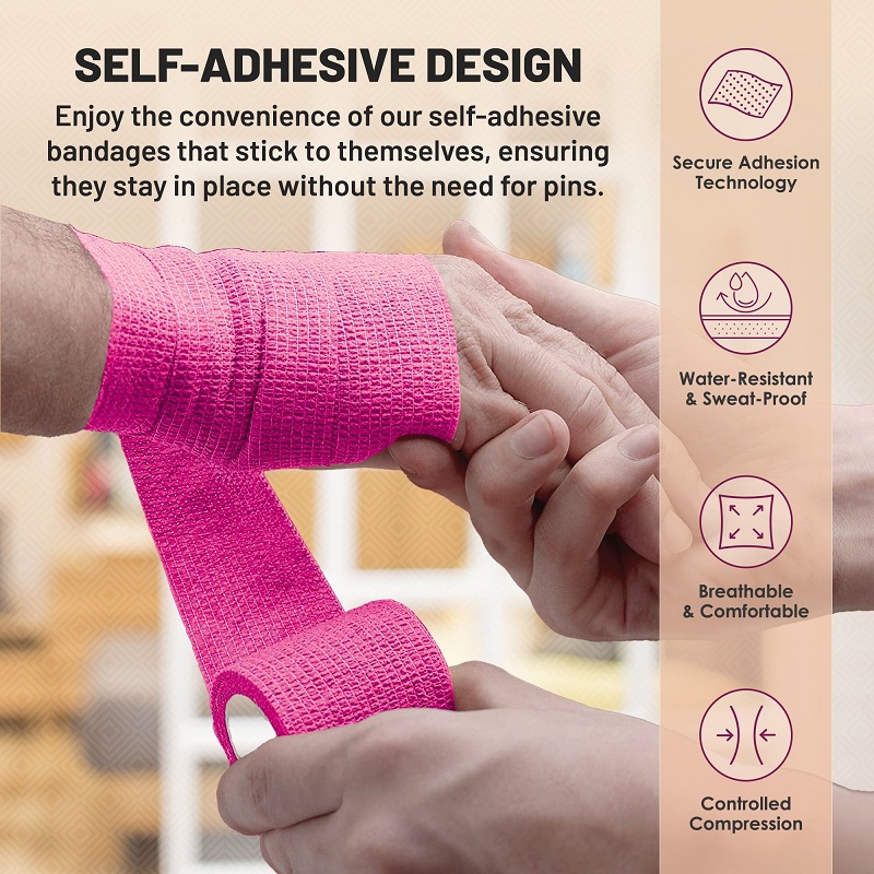 10 Piece Elastic Bandage Tapes - مراجعة Finger Tape Athletic وسعره