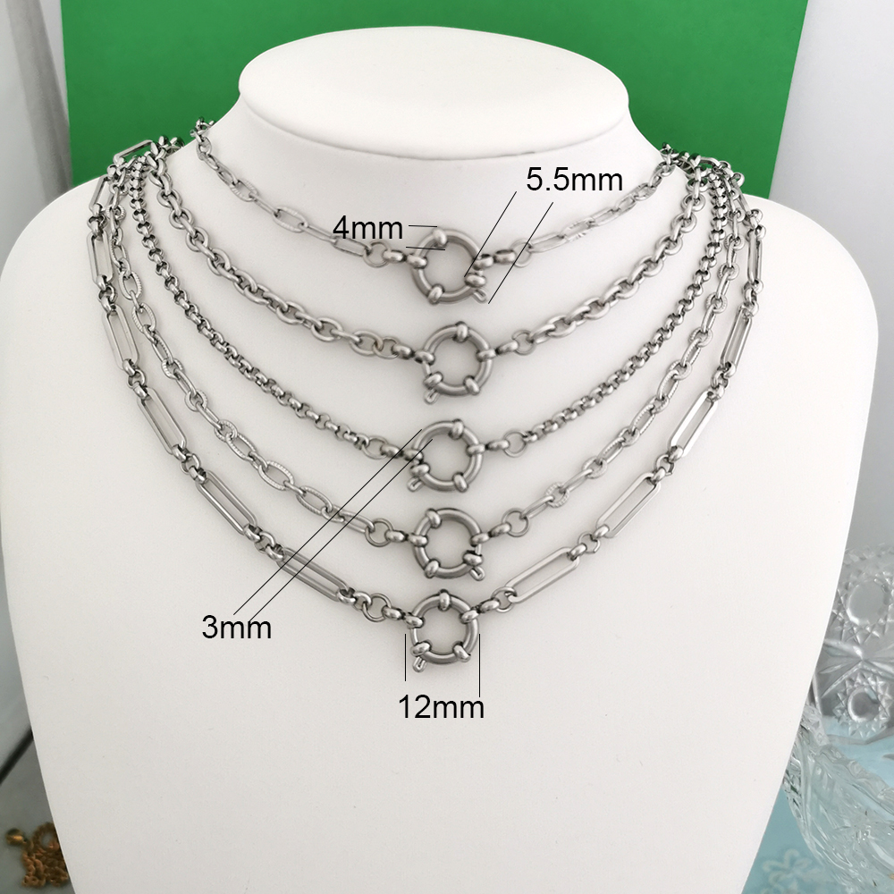Spring Sailor Clasp Necklace W - مراجعة Battle Rope Anchor وسعره