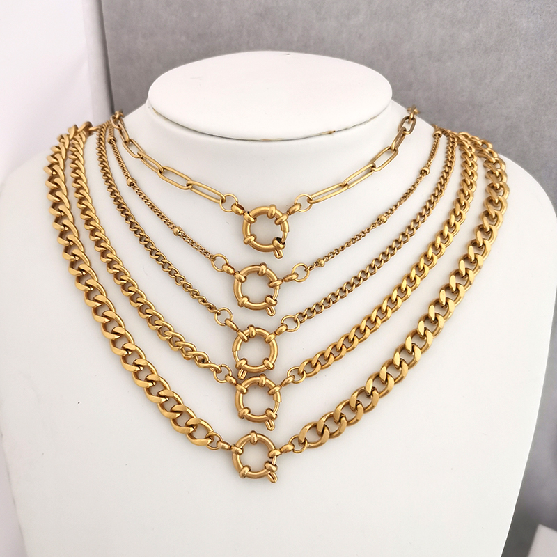 Spring Sailor Clasp Necklace W - مراجعة Battle Rope Anchor وسعره